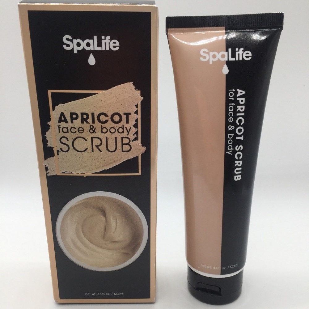 Spalife Apricot Face & Body Scrub 4.05 oz / 120 mL